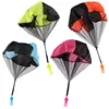 Parachute with Figure Soldier Children's Educational Toys Outdoor Fun Play Game Kids Hand Throwing Toys M0165