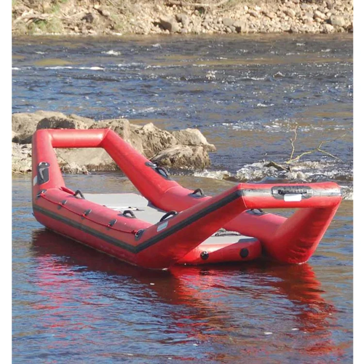 inflatable ice water rescue raft rowing boat for sale