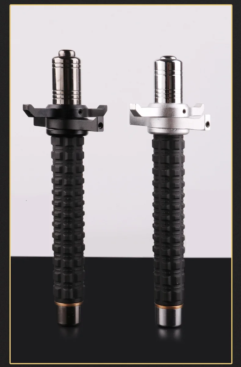 Ultra-heavy Extension Pole Multi-functional Impact System Tactical Hiking Stick with Foldable Accessories