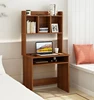 Modern desk bookcase combination computer desk economy home wooden computer table design for student