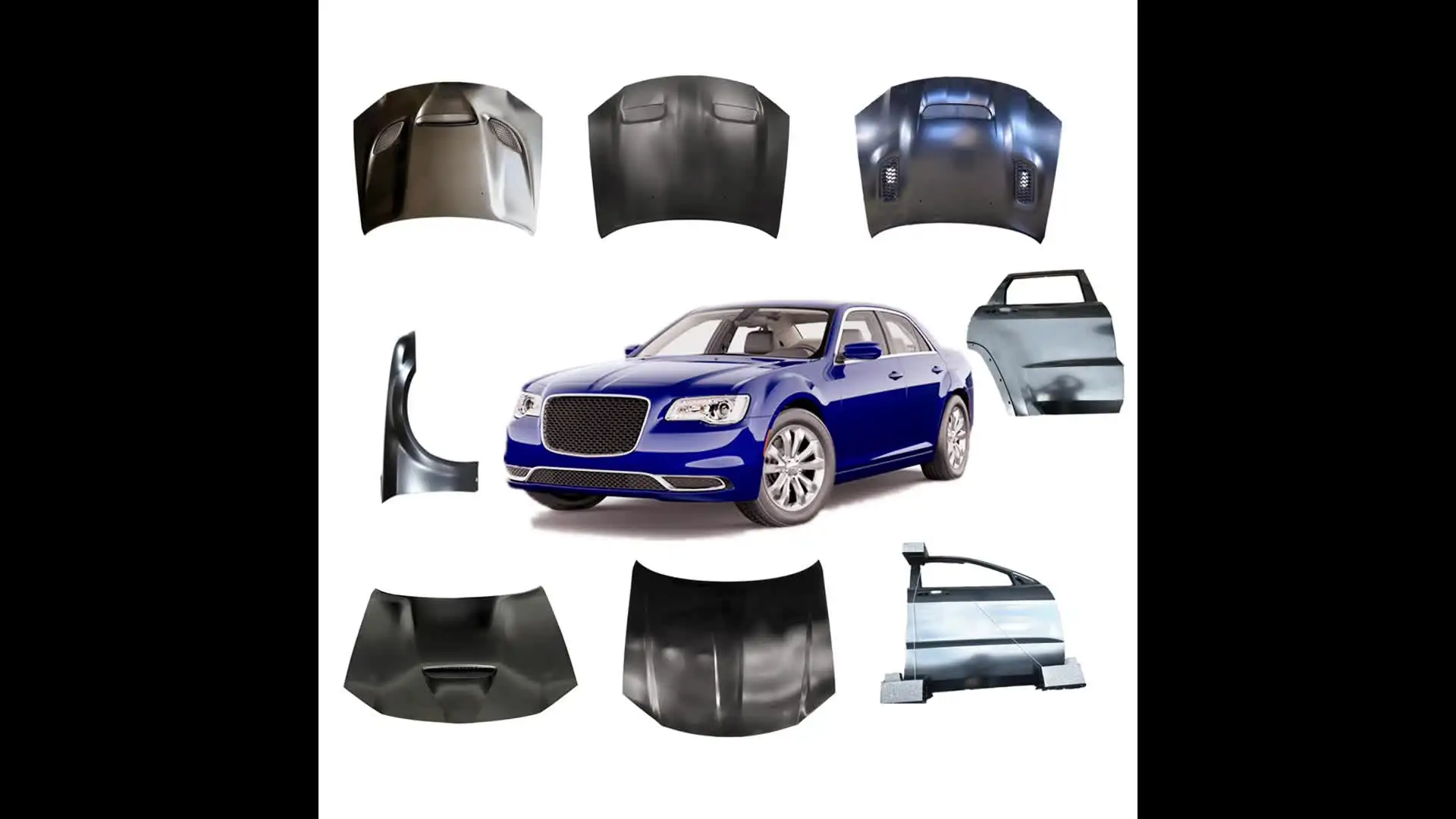 クライスラー300 300C SRT8用ボンネットフード（2011-2021年）