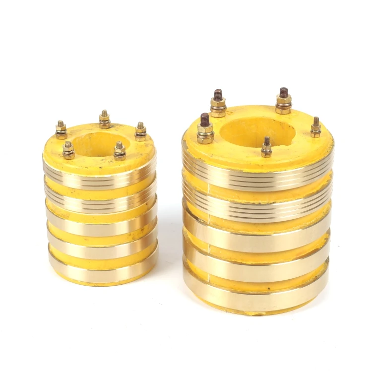 中国制造商铜旋转接头电气连接器滑环用于起重机牵引设备和电缆卷筒