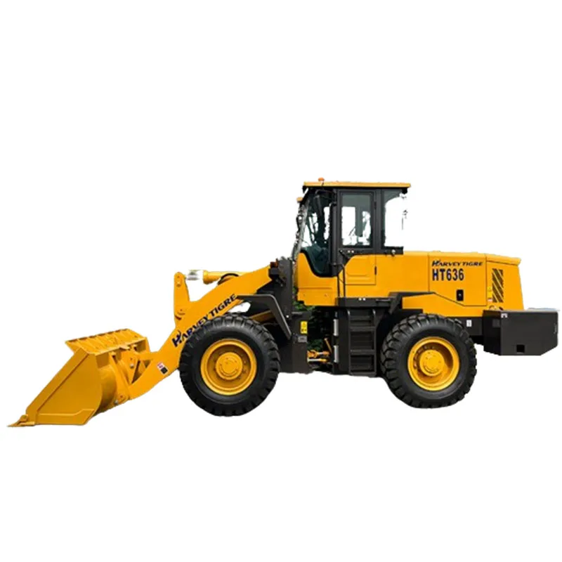 Ht300fv 5 Ton Telescopic Electric Front Loader Small Tractors Mini Wheel Loader For Efficient