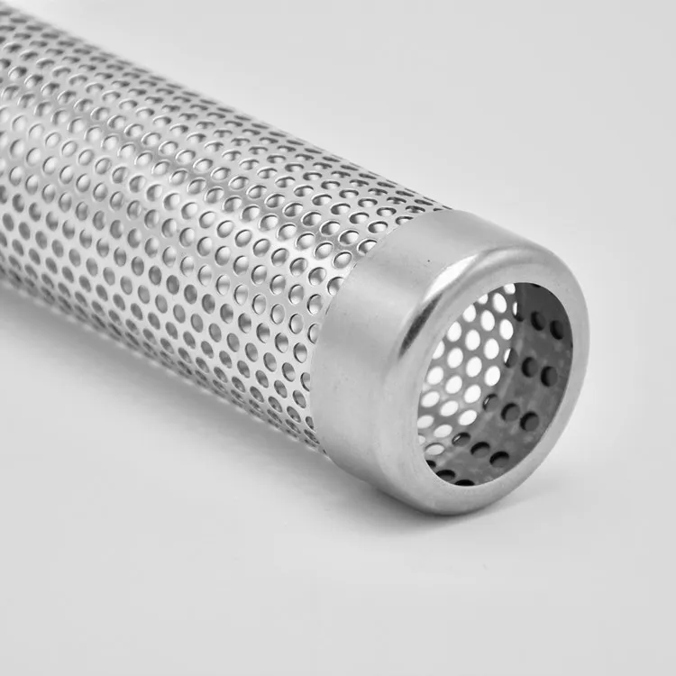 25mm 30mm 50mm 304 Stainless Steel Perforated Metal Tube For Car