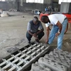 Eco-lite block, lightweight concrete block making machine