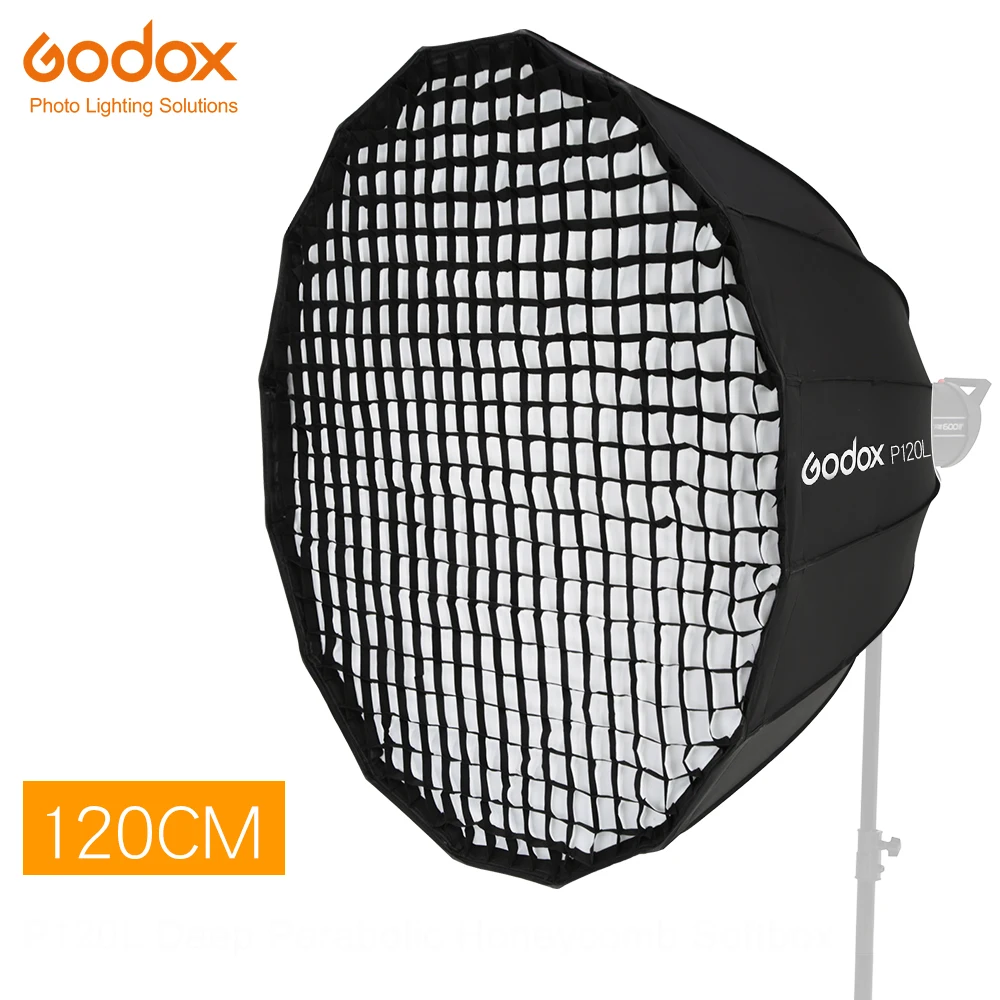 Godox Portable P120L Softbox - Efficient Studio Lighting