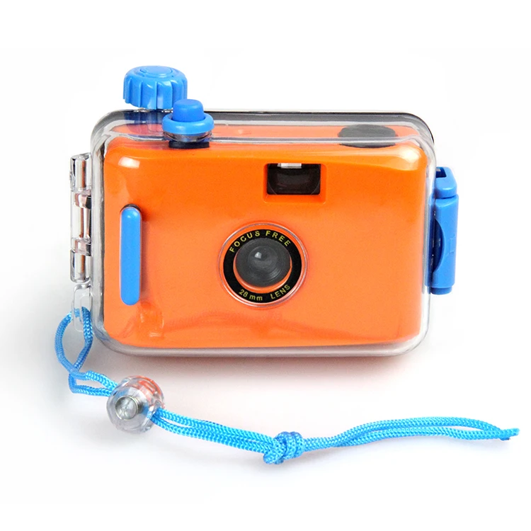 Reusable Underwater Waterproof Film 35mm Lomo Camera Cheap Ultra Compact Camera Clear Plastic
