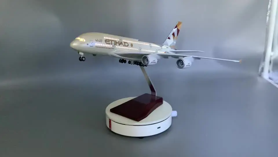Large Scale 1:160 46cm Airbus A380 EXPO 2020 DUBAI UAE Model
