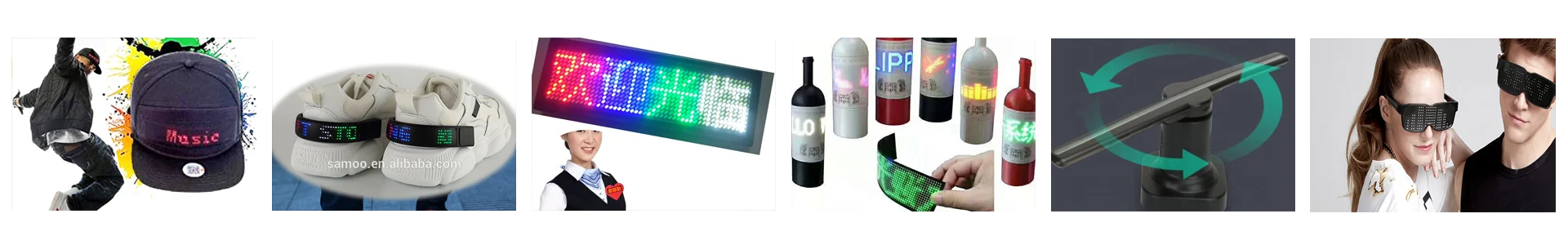 APP LED flexible display