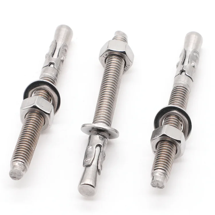 Wedge Anchor Iso Ce Certification Ss304 Ss316 Free Samples Fastener Stainless Steel Bolt Wedge