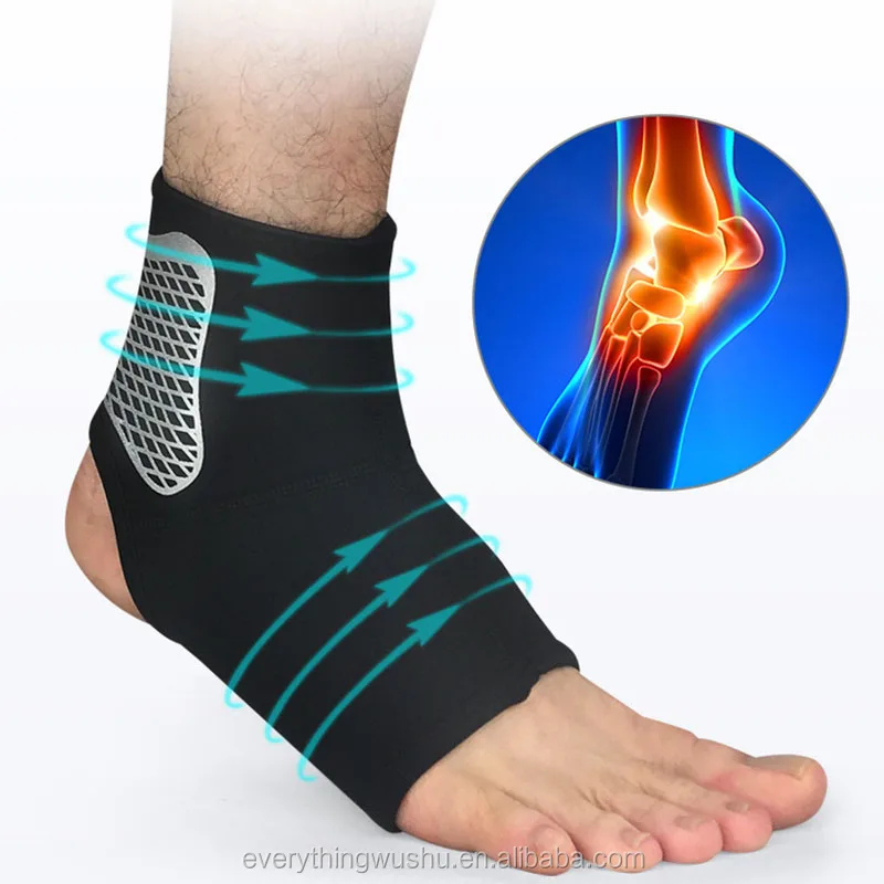 Worldwide Free Shipping 1 PC Ankle Support Compression Strap Achilles Tendon Brace Sprain Protect Ankle Brace Support Pad