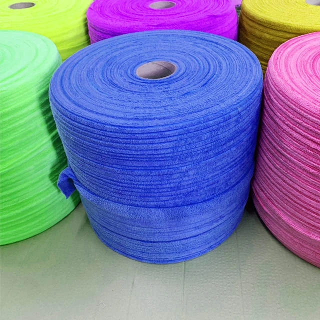 Microfiber Fabric Roll For Making Mop Cloth Stripes Replace Mop Head ...