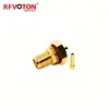 SMA Female/Jack through the wall waterproof Crimp 1.37mm/188/047 coaxial connector
