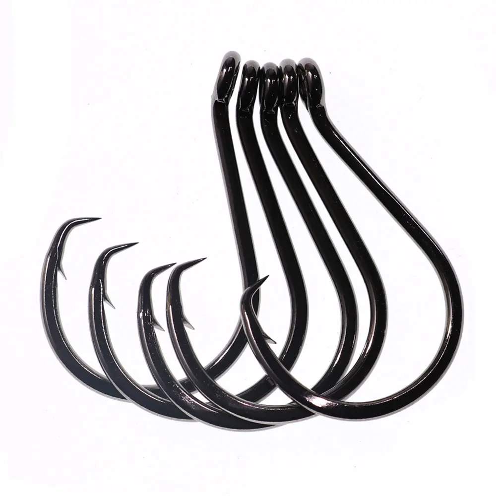 black saltwater fishing hook 1