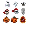 garment accessories vendors wholesale halloween patches iron-on labels pumpkin embroidered patches