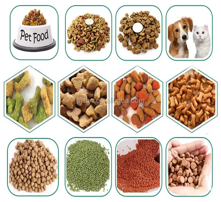 dog and fish feed samples