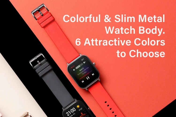 ساعة Xiaomi Amazfit GTS (لون ذهبي)