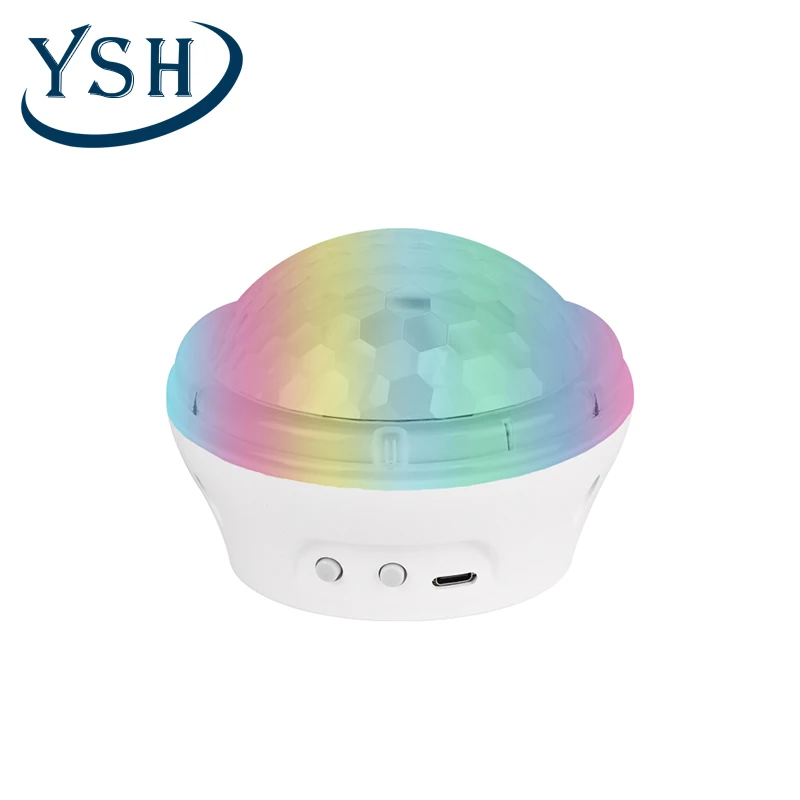 YSH Illusion starry  LED Night Light 4 colors Table Lamp Novel Colorful LED Night Light Gift USB cable night light projector