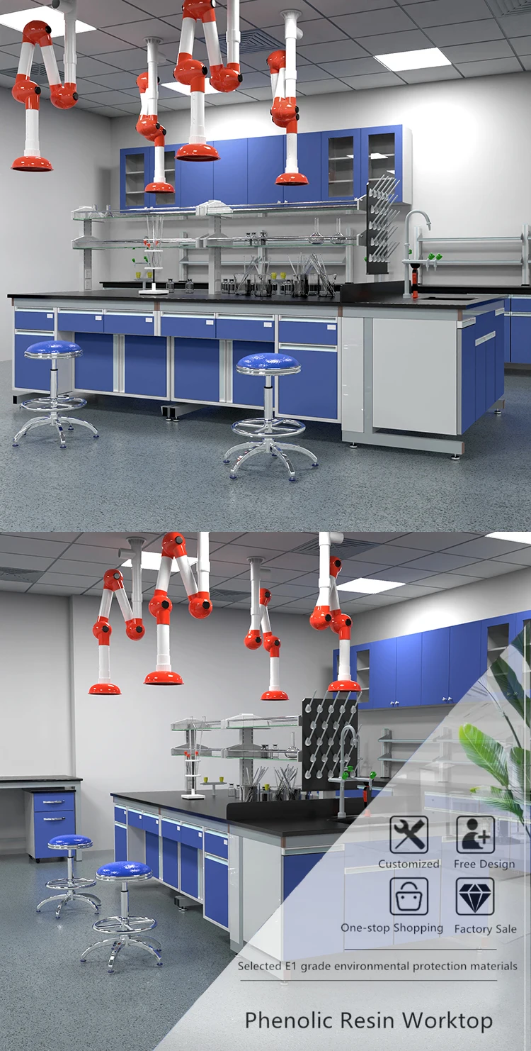 Cheap Factory Prices Chemistry Laboratory Laboratory Furniture, Pharmaceutical Factory Steel Lab Bench/