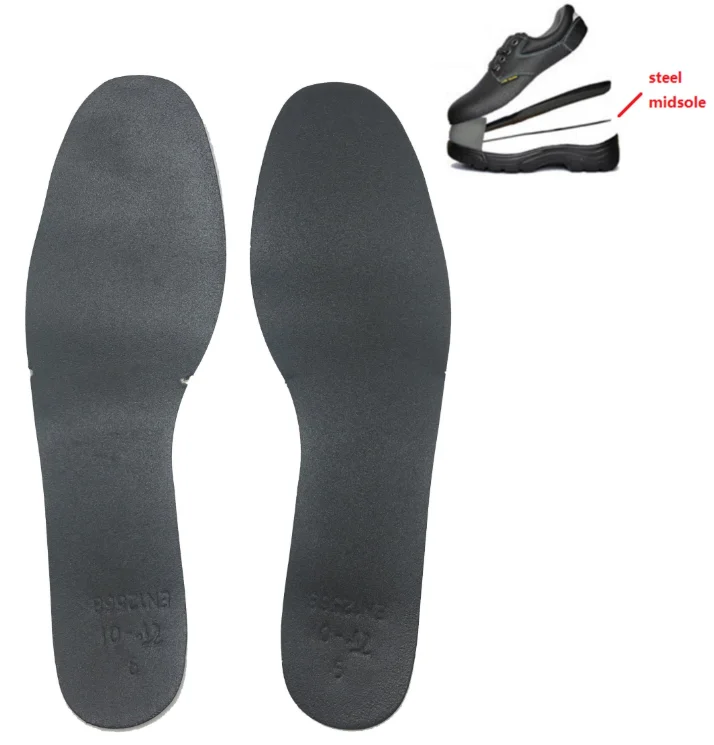 Puncture-resistant Midsoles With Flexible Steel Inserts Steel Midsole ...