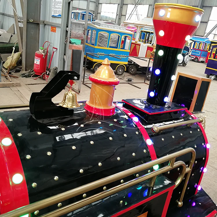 Professional Amusement Tourist Trackless Train Rides Park Electric Train For Sale Buy