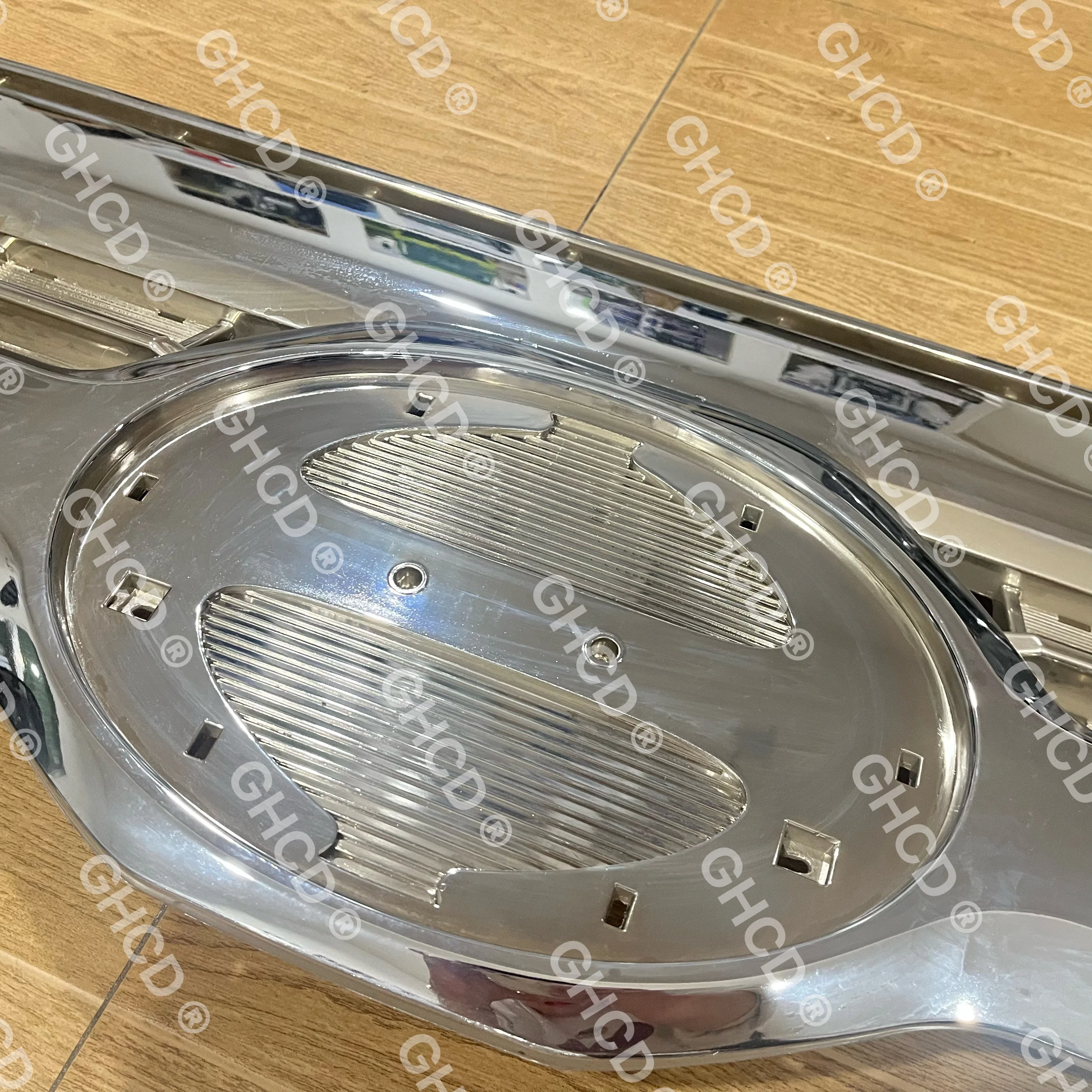 GHCD High Quality/Factory Price Chrome-plated Big Grille for Japanese Truck HINO 500 VICTOR(2014-ON) manufacture
