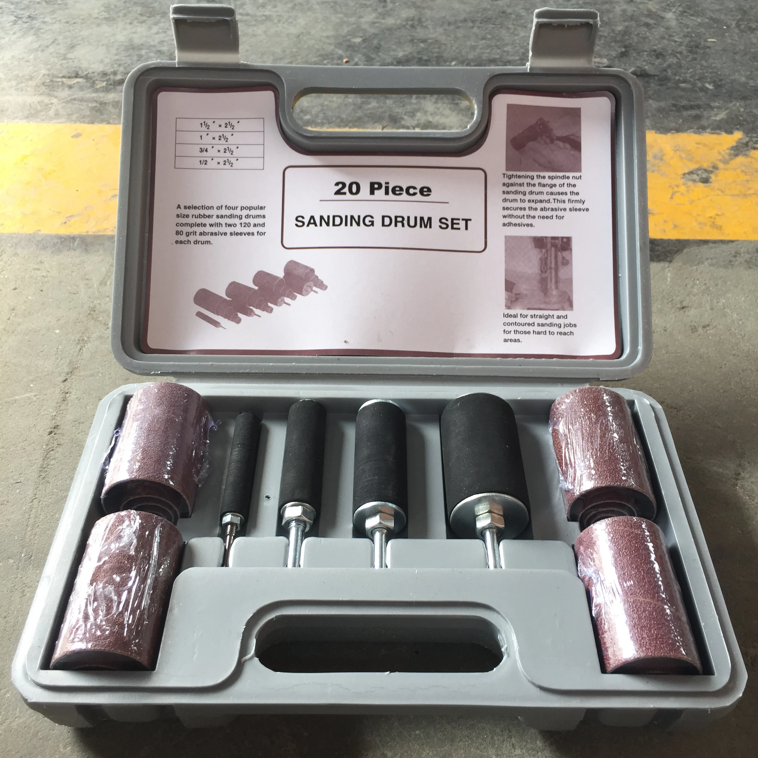 Oscillating Sander Sanding Drum Kit Set For Drill Buy Sanding Drum