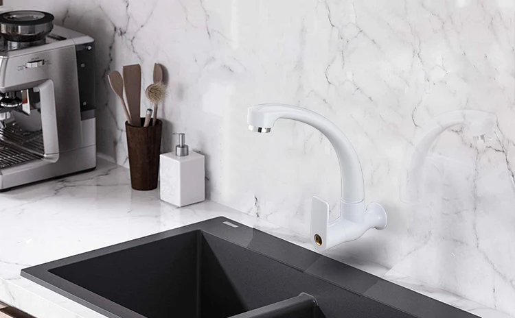 便宜的水龙头厨房水槽水龙头 abs 塑料喷口