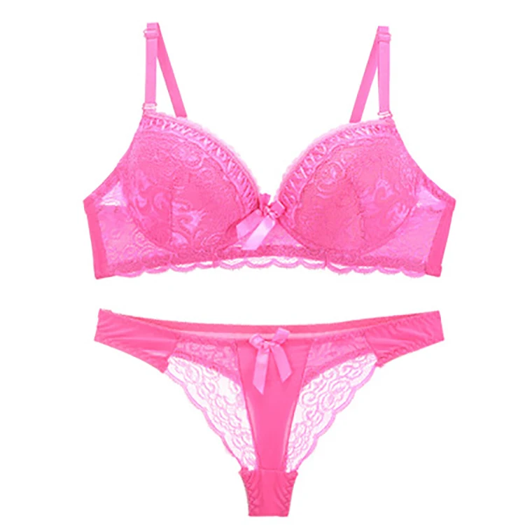 Factory Wholesale Bra And Panty Sets New Comfortable Soft Lace Simple