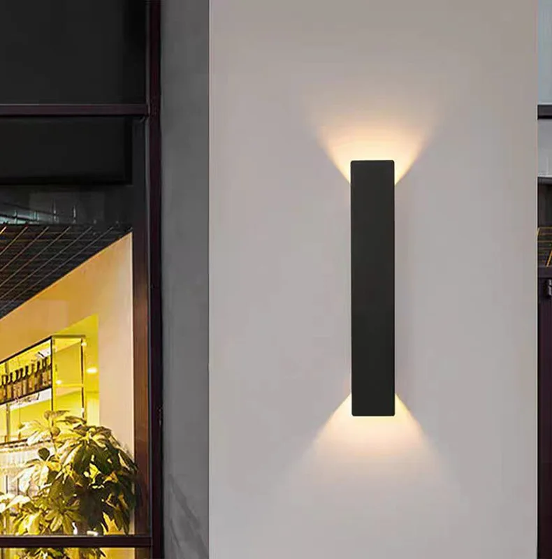 product long strip wall light simple corridor staircase pillar light background wall decoration outdoor wall lamp ip65 water proof-2