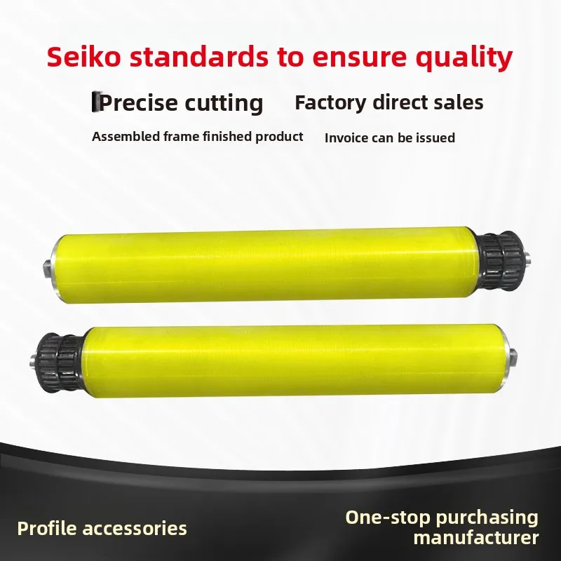 HD Double-Row Power Sprocket Roller Rubber-Coated Unpowered Synchronous Wheel Polyurethane Silicone Roller for Assembly details