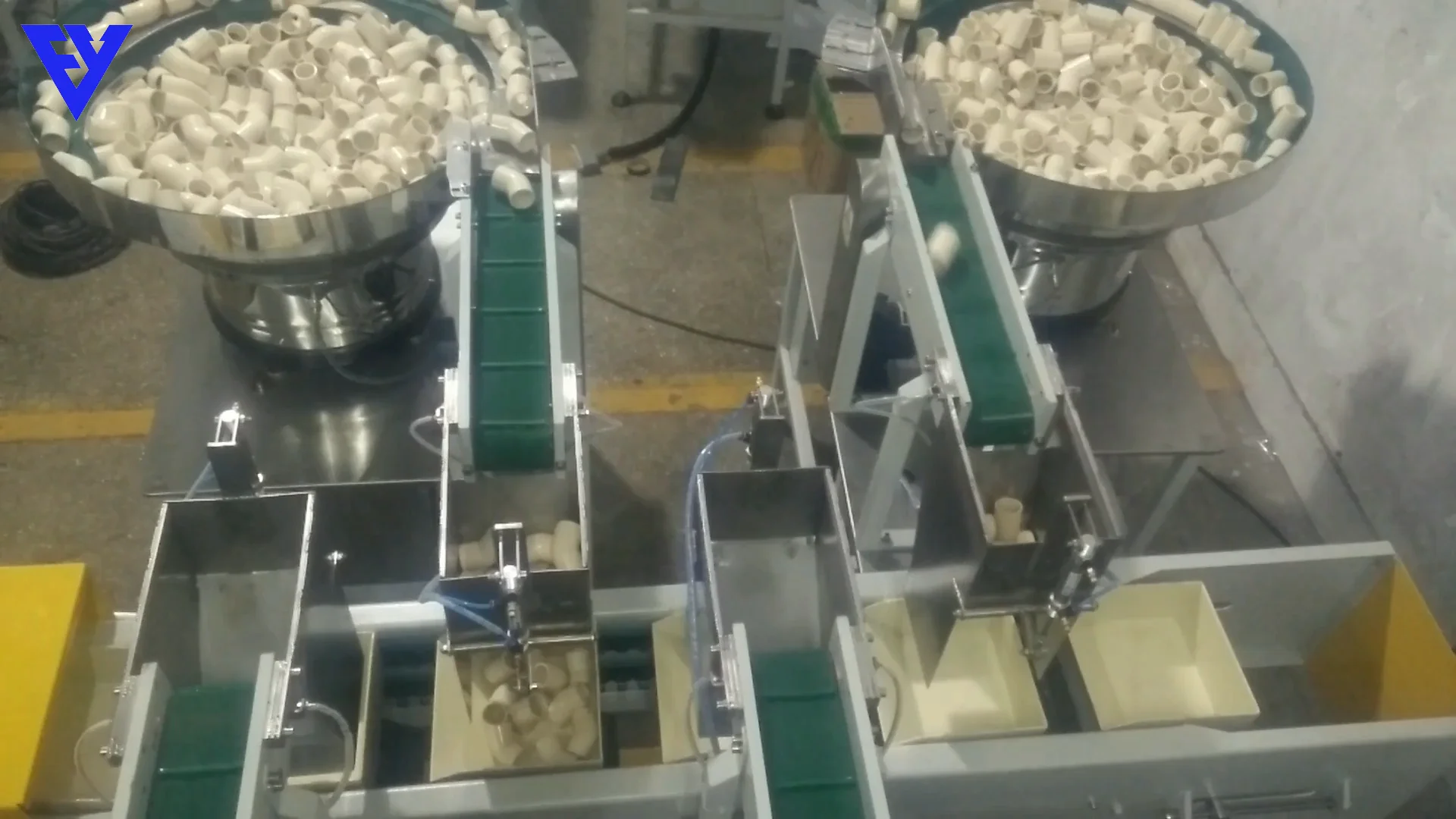 Automatic Hardware Fittings Pipe Screw Spare Parts Counting Packing