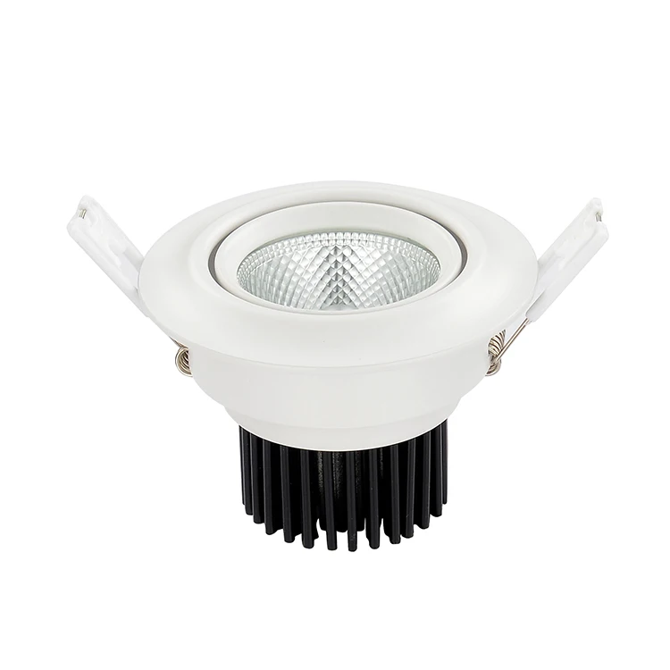 High quality 6w cob led spotlight for indoor lighting set led spot light seiko aluminum reflector led recessed spotlight