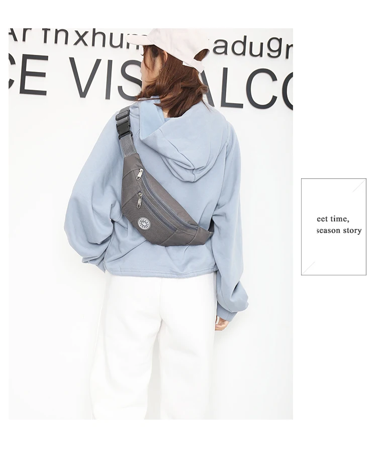 At stock hot sell waist bag Adjustable elastic sports waist  bag  China factory  fanny pack belt pouch running sports bum bag