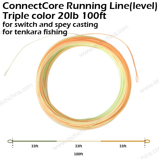 20lb Spey Switch Casting Tenkara Running Shooting Fly Fishing Line