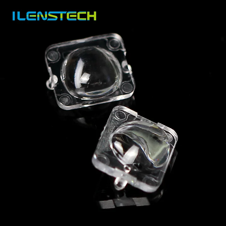 Ilenstech asymmetric 15 degree optical smd led convex lens for Osram 3535
