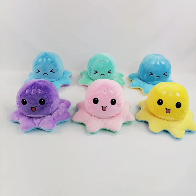 double sided plush toy