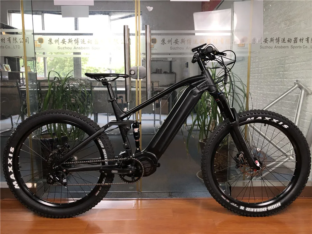 New Full Suspension Ebike Mtb Frame Enduro Carbon Electric Bike Frame