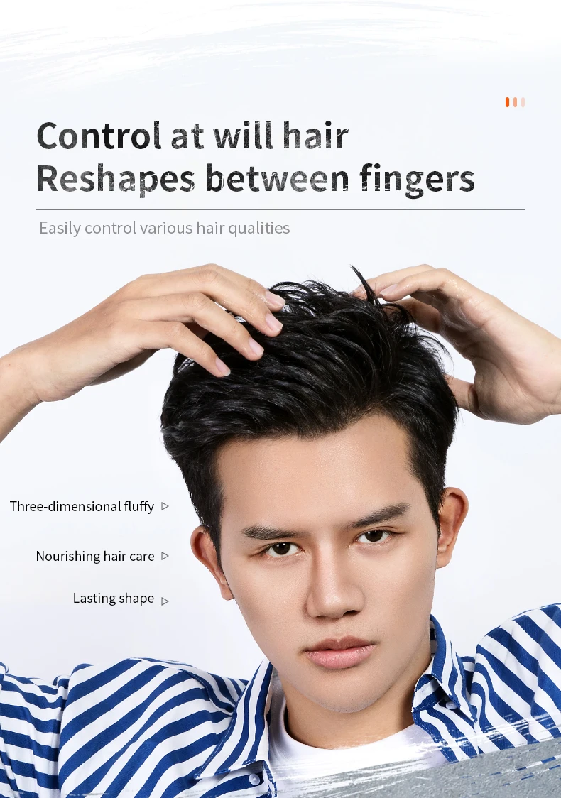 Guangzhou tata private label molding clay for hair in workable shapes pomade mens hair styling mud