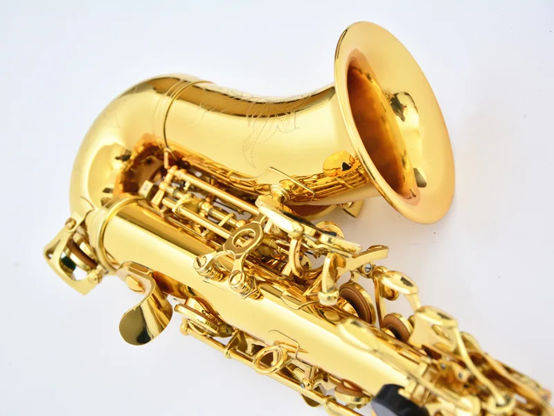 Gold Lacquer Brass  Instrument Accessories Professional Bb  Saxophone  For Kids