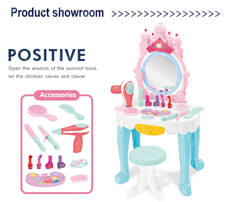 Toys For Child Educacional Dressing Tables Girls, Toys China Toys And Games Kids Makeup Sets