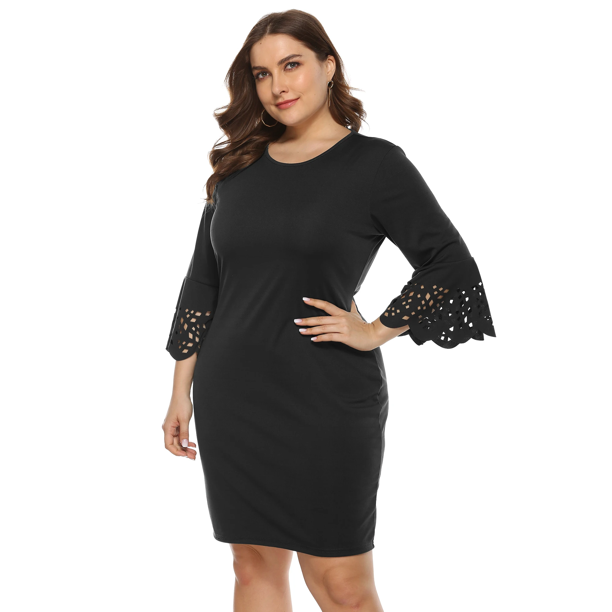 2020新款性感大码时尚欧美时尚连衣裙maxi服装