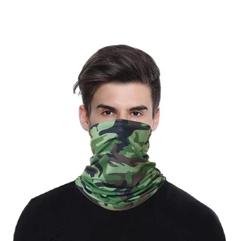 Hood Scarf Outdoor Quick-drying Breathable Cycling Ice Silk Bandana Sunscreen Bike Bicycle Riding Face Maskes