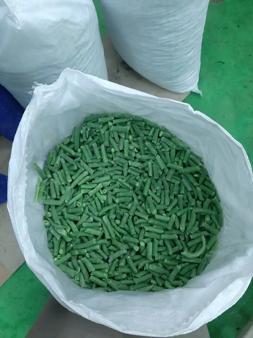 vegetables preserved long bean food green bean in frozen