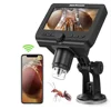 Wireless Digital Microscope 1000X Magnifications with 4.3 inch Screen