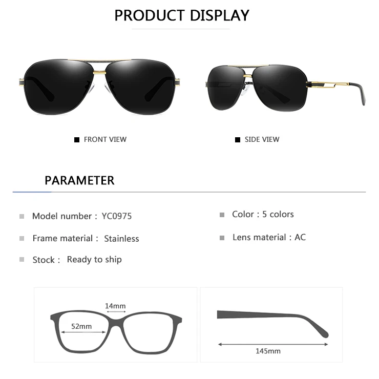 new design wholesale fashion sunglasses top brand fashion-5