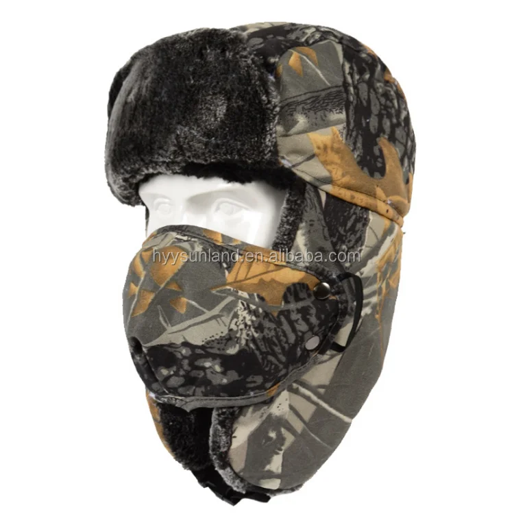 Russian Trapper Hat,Mask Ski Hat 
