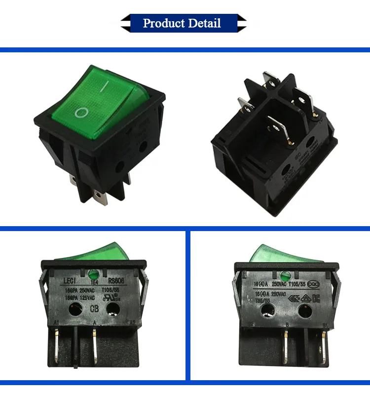 4 Pin On Off Symbols T120/55 Coffee Maker 12 Volt Rocker Switch Buy 4