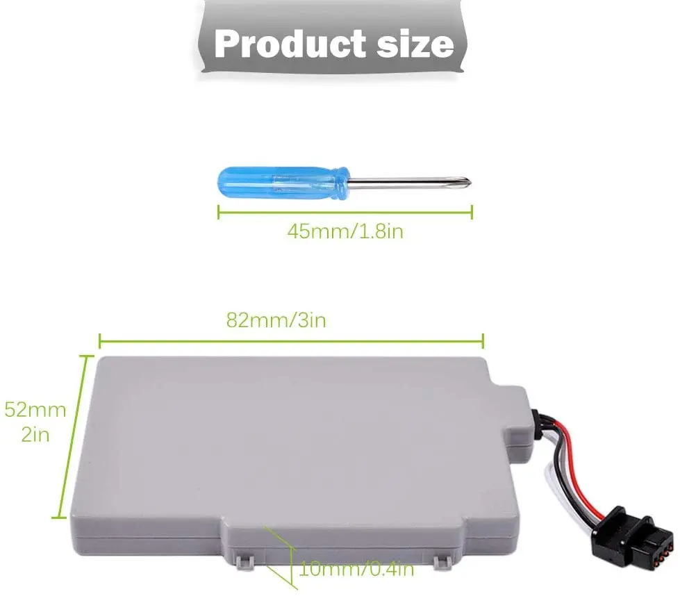 Replacement Rechargeable 3600mah Battery Pack For Wii U Gamepad Buy