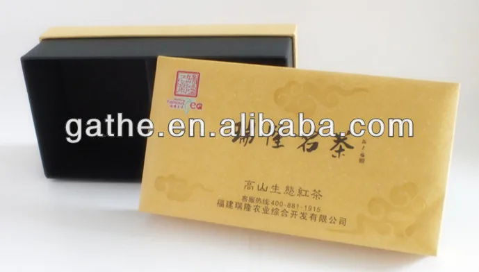 Luxury handmade gift box for brand tea